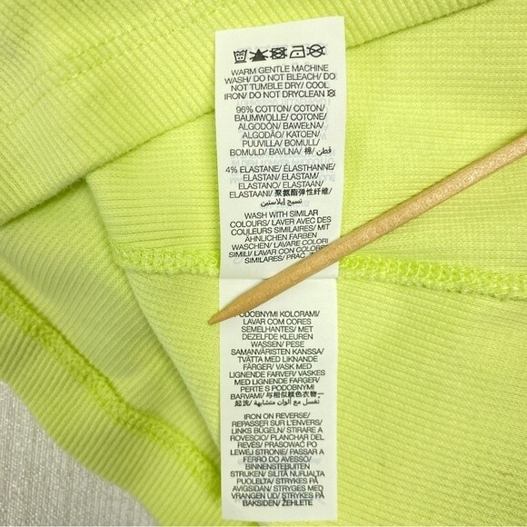 Sweaty Betty Everyday Scoop Ribbed Tank Sz 14 - Picture 6 of 10